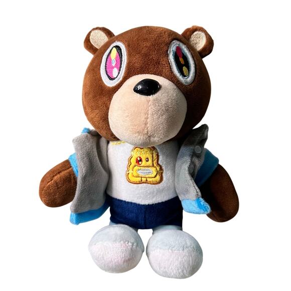 Kanye West Graduation Bear Plush Toy Collectable Rap Music - Picture 1 of 6